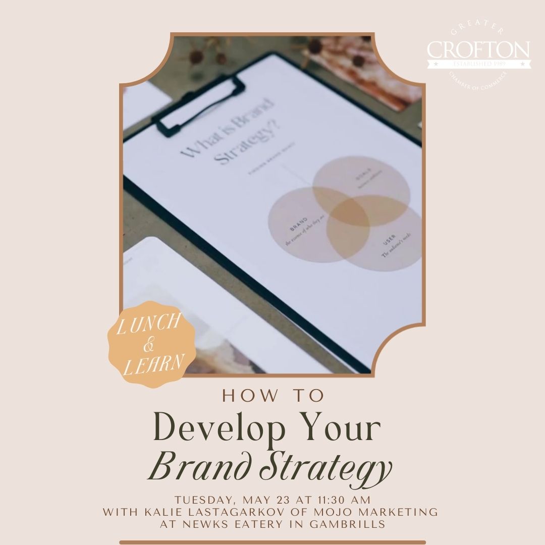 Developing Your Brand Strategy – May Lunch & Learn