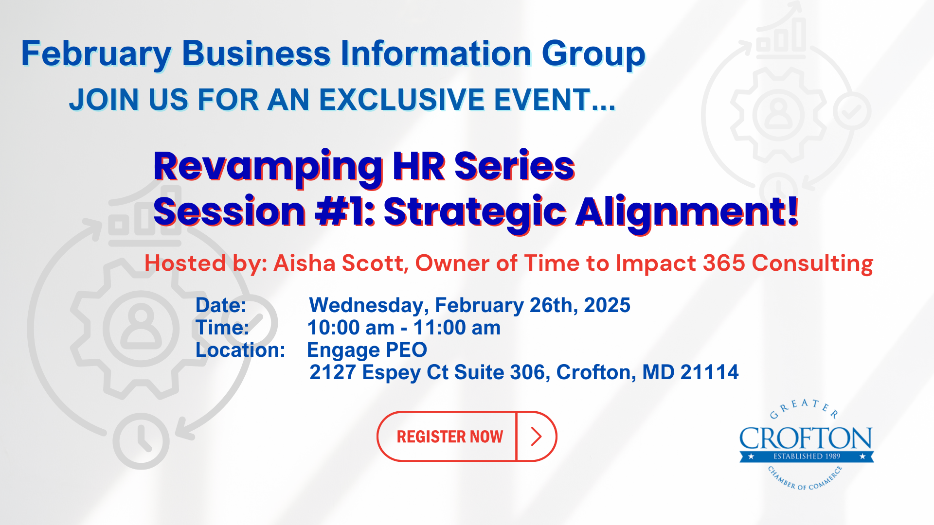 BIG Meeting: Revamping HR:  Enhancing Your HR Strategic Plan with a People Operations Strategy